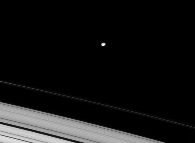 NASA image: Shadows of Janus
