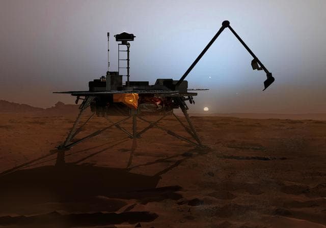 NASA image: Phoenix Twilight Artist Concept