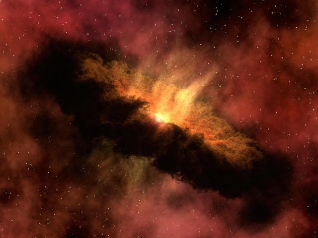 NASA image: Water Early Journey in a Solar System Artist Concept