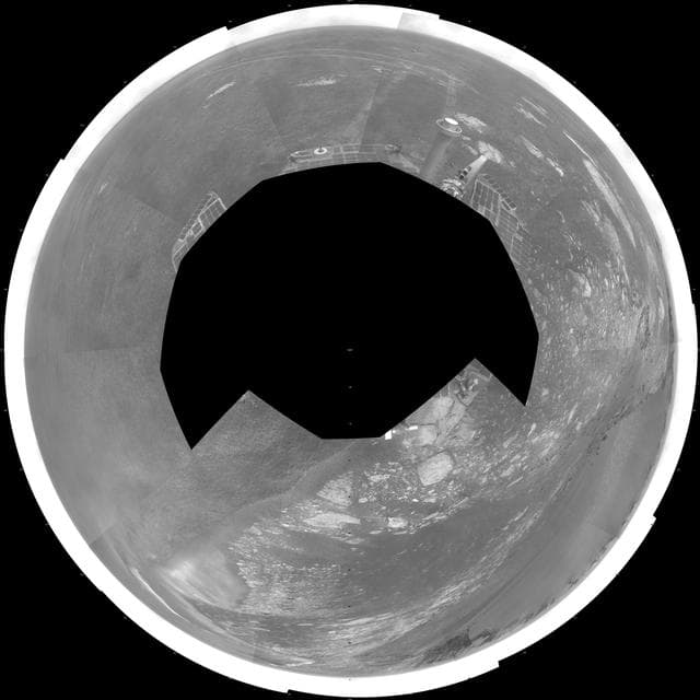 NASA image: Forty Meters from Entry to Victoria Crater Polar