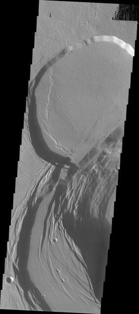 NASA image: Ascraeus Mons