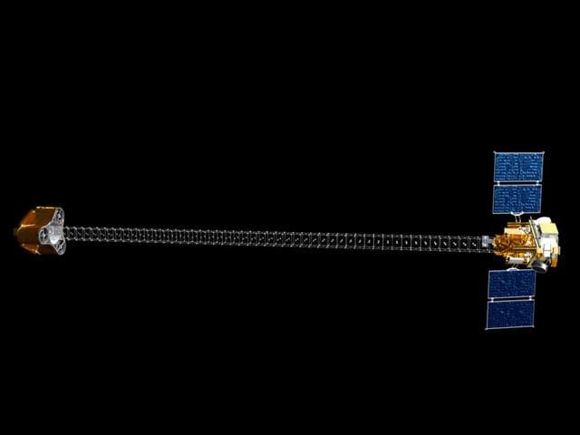 NASA image: Nuclear Spectroscopic Telescope Array NuSTAR Artist concept