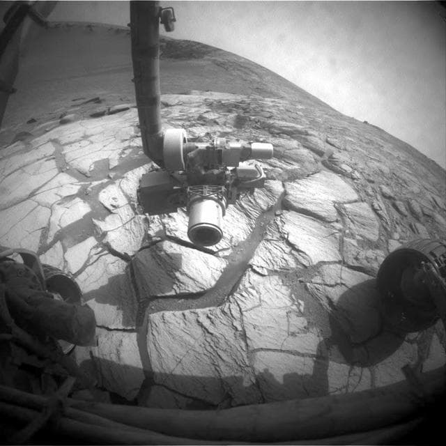 NASA image: At Bright Band Inside Victoria Crater