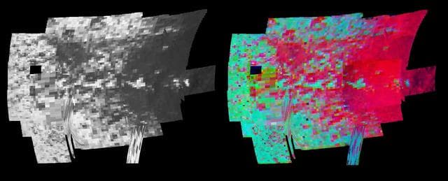 NASA image: Tiny Grains on Iapetus