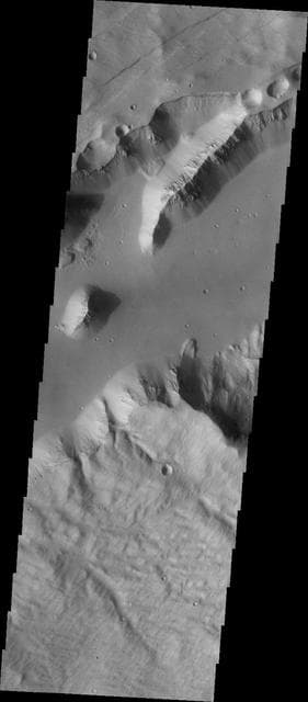 NASA image: Sirenum Fossae