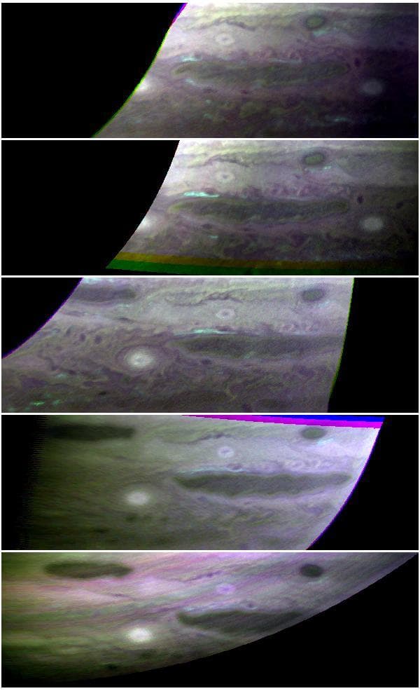 NASA image: Ammonia Ice Clouds on Jupiter