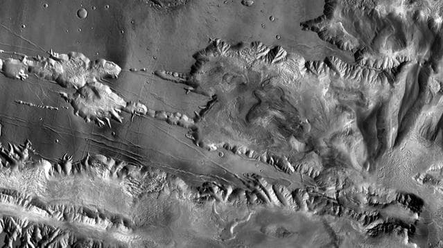 NASA image: Southwest Candor Chasma and Surroundings
