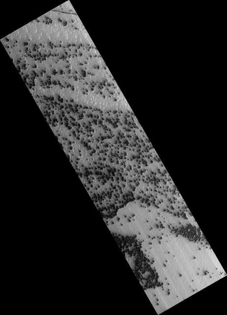 NASA image: Active Processes: Bright Streaks and Dark Fans
