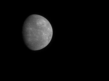 NASA image: MESSENGER Departs Mercury