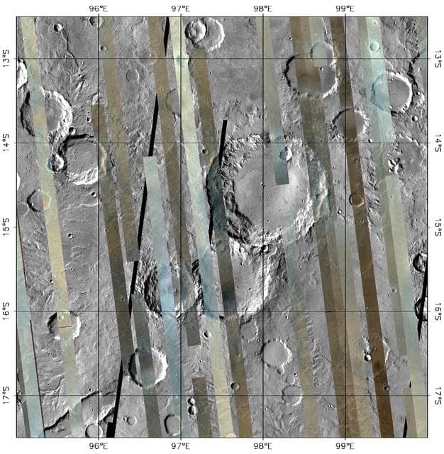 NASA image: CRISM Global Mapping of Mars, Part 1