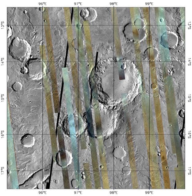 NASA image: CRISM Global Mapping of Mars, Part 2