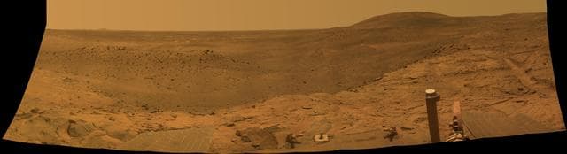 NASA image: Spirit West Valley Panorama