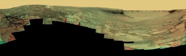 NASA image: Lyell Panorama inside Victoria Crater Stereo