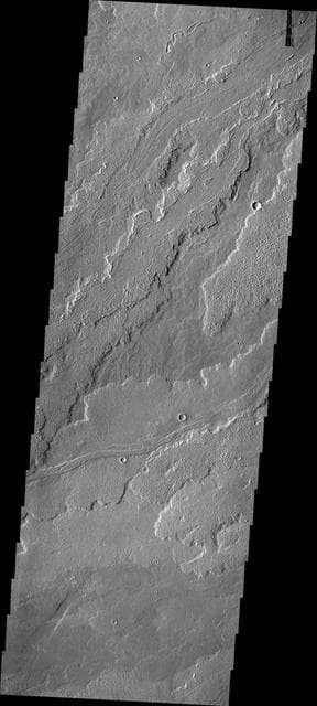 NASA image: Arsia Mons Lava