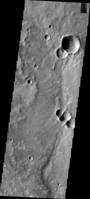 NASA image: Triplet Crater
