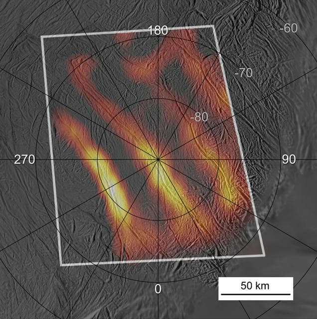 NASA image: Jet Spots in Tiger Stripes