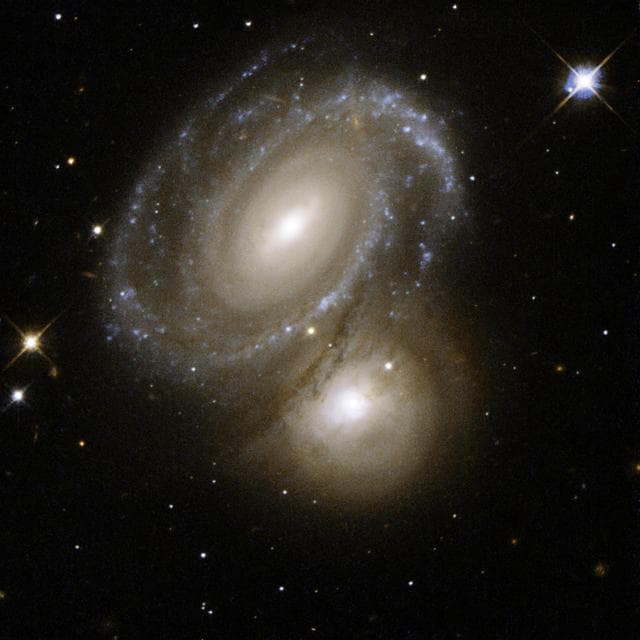 NASA image: AM 0500-620 - Spiral Arms and Bright Knots
