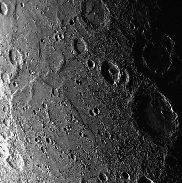 NASA image: Mercury Geological Architecture