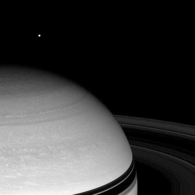 NASA image: Distant Moon