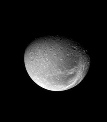 NASA image: Bright Lines, Dark Canvas