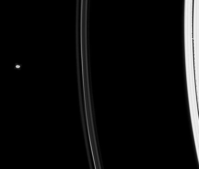 NASA image: F Ring in Between