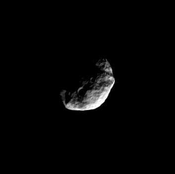 NASA image: North on Janus