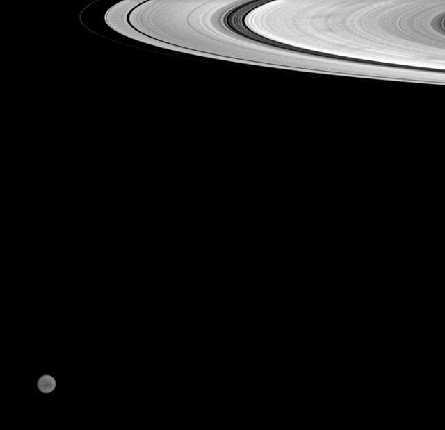 NASA image: Far from Titan