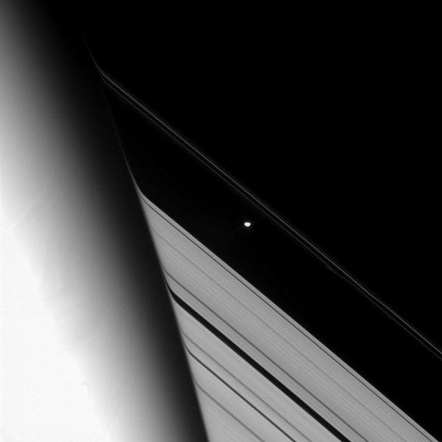 NASA image: Tracking the Shepherd