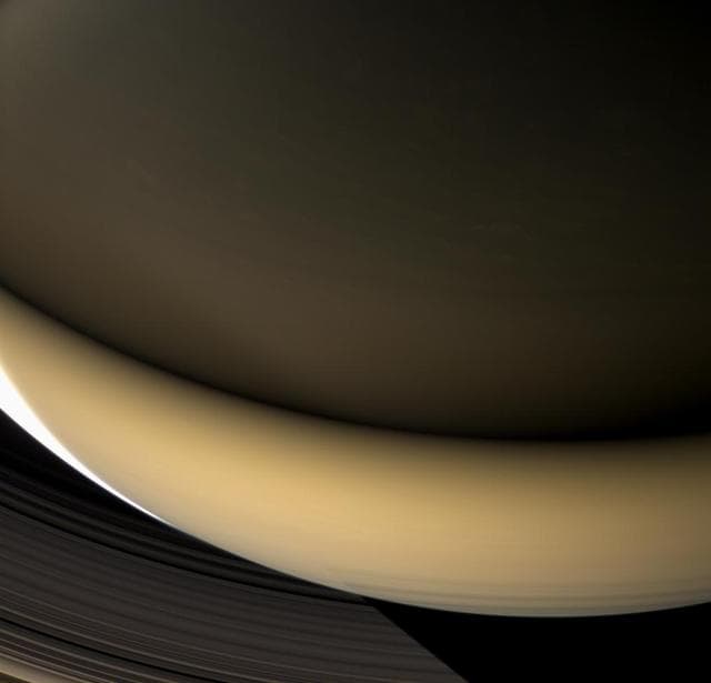 NASA image: Saturn by Ringshine