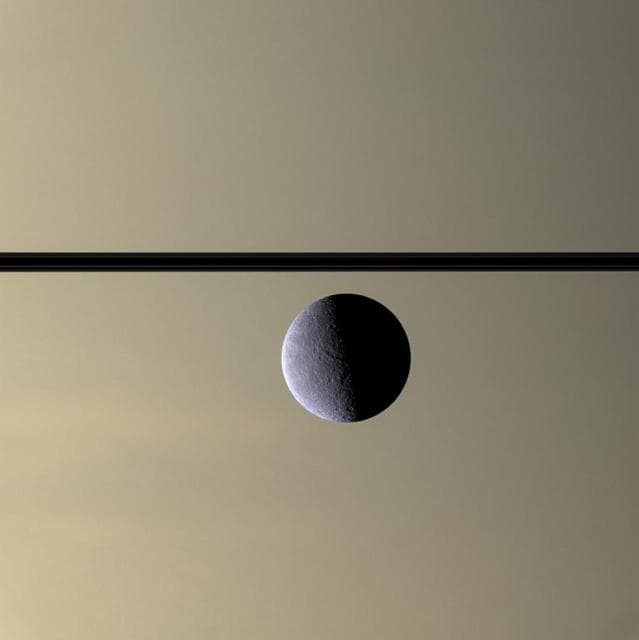 NASA image: Icy Profile