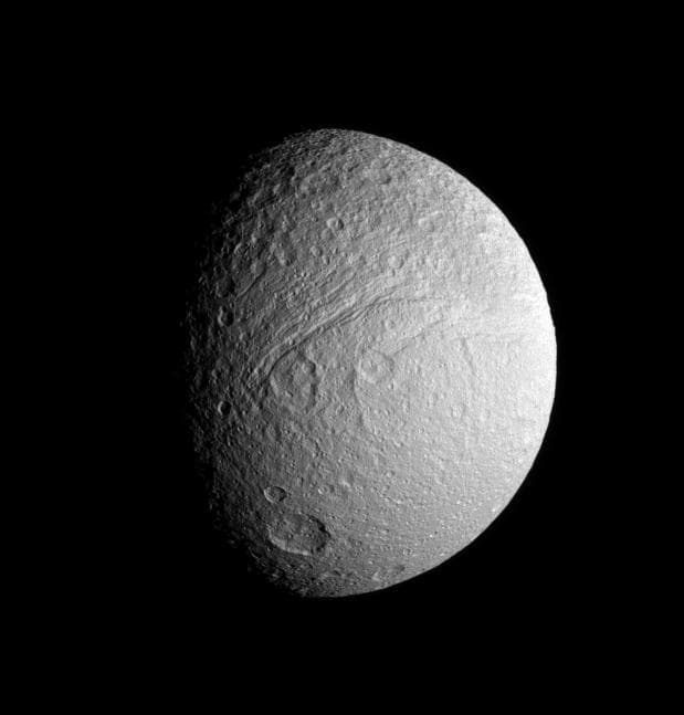 NASA image: Icy Old Moon