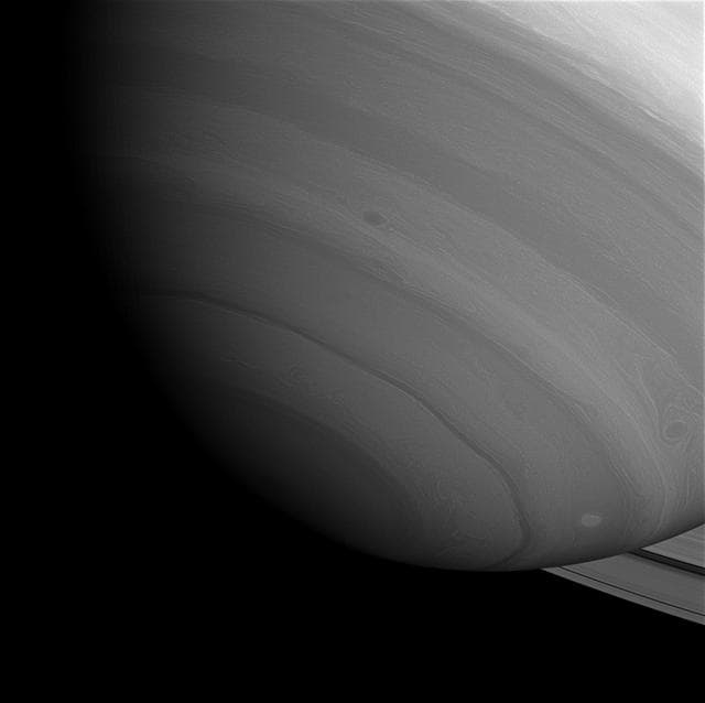 NASA image: Encroaching Darkness
