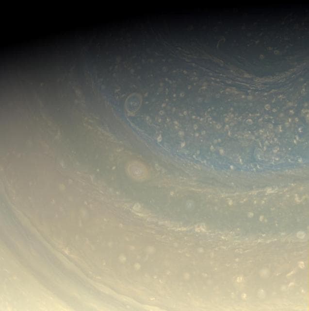 NASA image: Stormy Pole