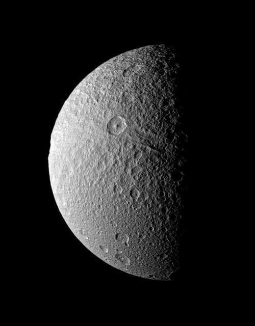 NASA image: A Bite Out of the Moon