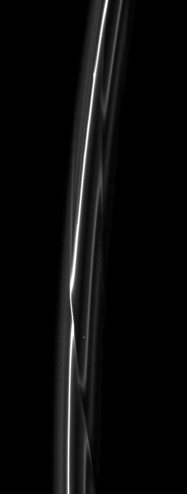 NASA image: Fragile F Ring