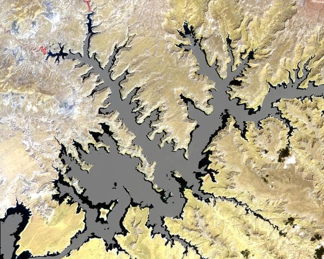 NASA image: Lake Powell