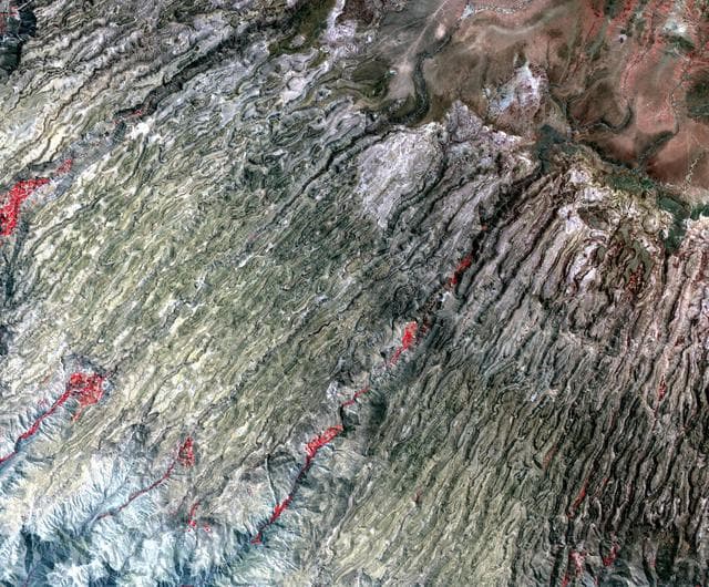 NASA image: Western Slope of Andes, Peru