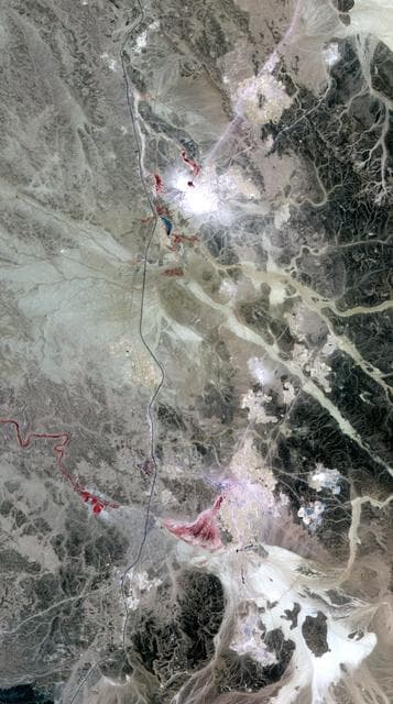 NASA image: Phosphate Mines, Jordan