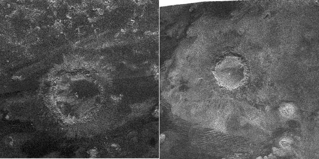 NASA image: Impact Craters