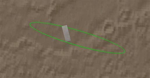 NASA image: Zooming in on Landing Site