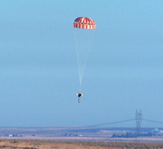 NASA image: Testing Phoenix Mars Lander Parachute in Idaho