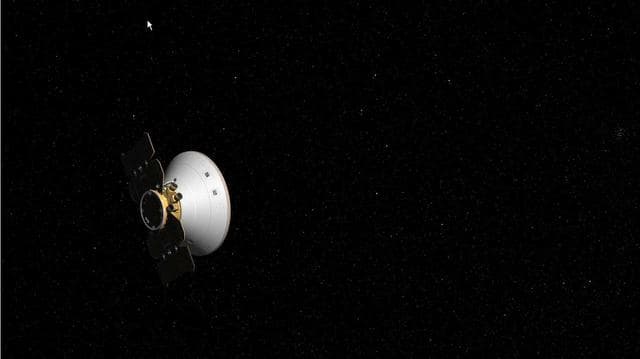 NASA image: How to Correct a Trajectory Artist Concept