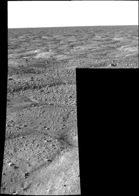 NASA image: First Look at Martian Arctic Plains