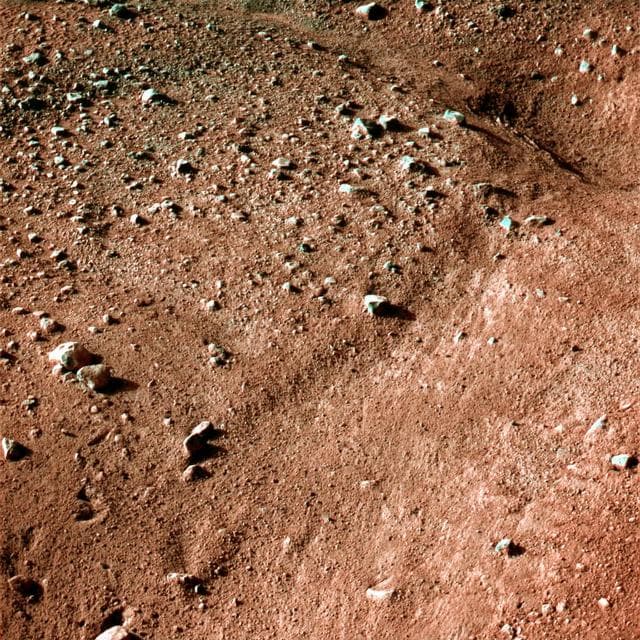 NASA image: Icy, Patterned Ground on Mars