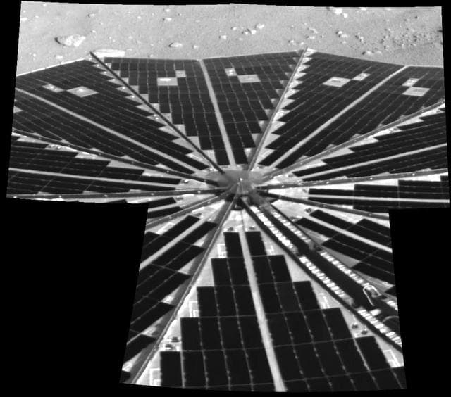 NASA image: Solar Power Grid Unfurled