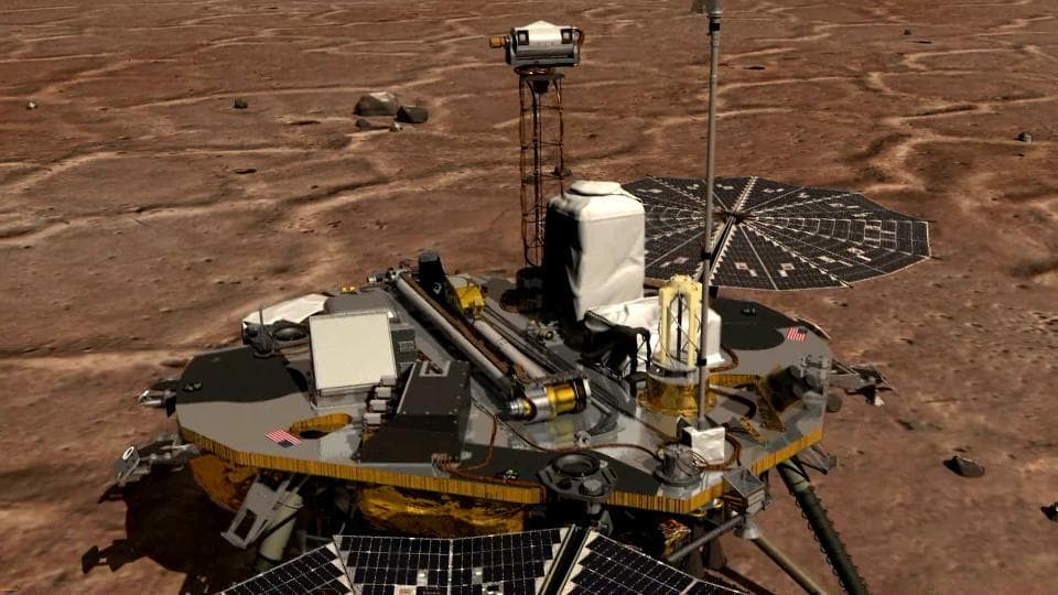 NASA image: Phoenix Lidar Operation Animation