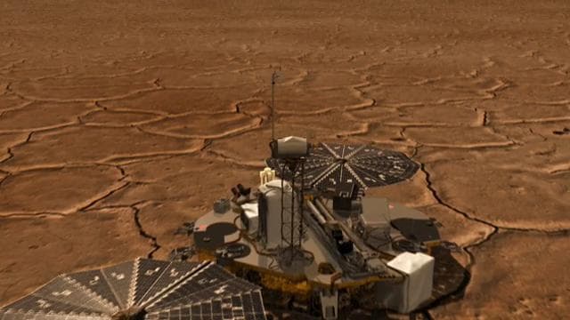 NASA image: Phoenix Telltale Movement