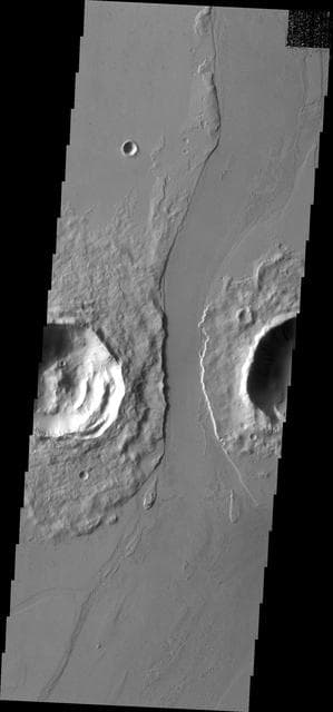 NASA image: Lava Channel