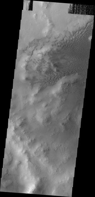 NASA image: Lyot Crater Dunes