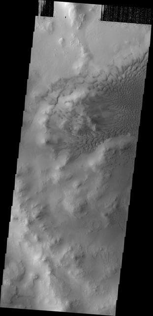 NASA image: Lyot Dunes